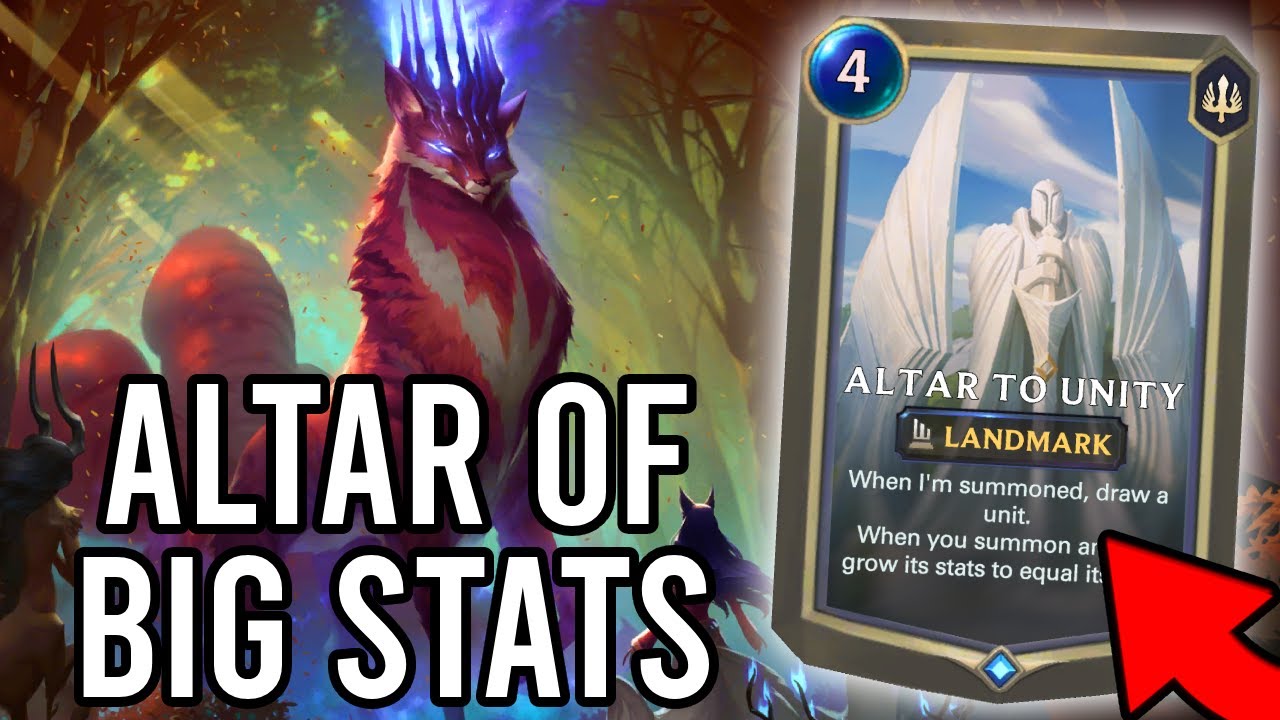 Getting Free Big Units With Altar To Unity! | Legends of Runeterra
