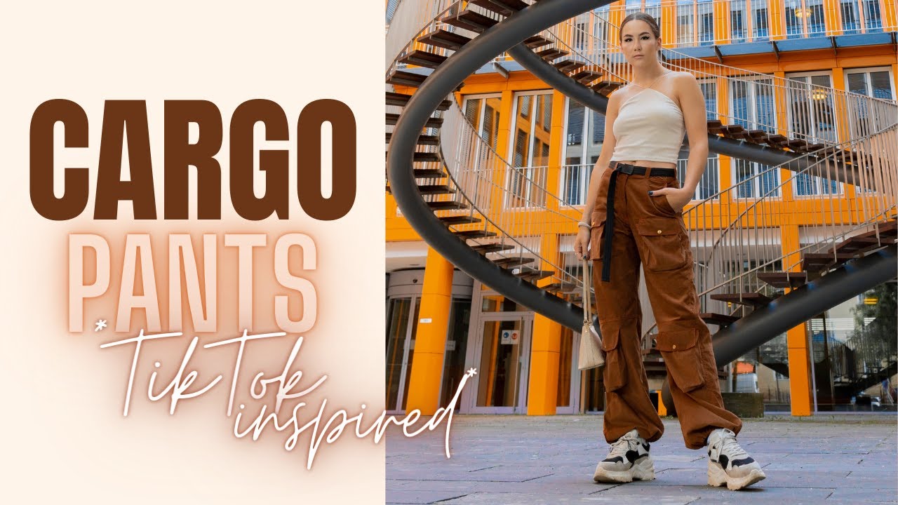 MAKING THESE TIKTOK CARGO PANTS - THISISKACHI DIY