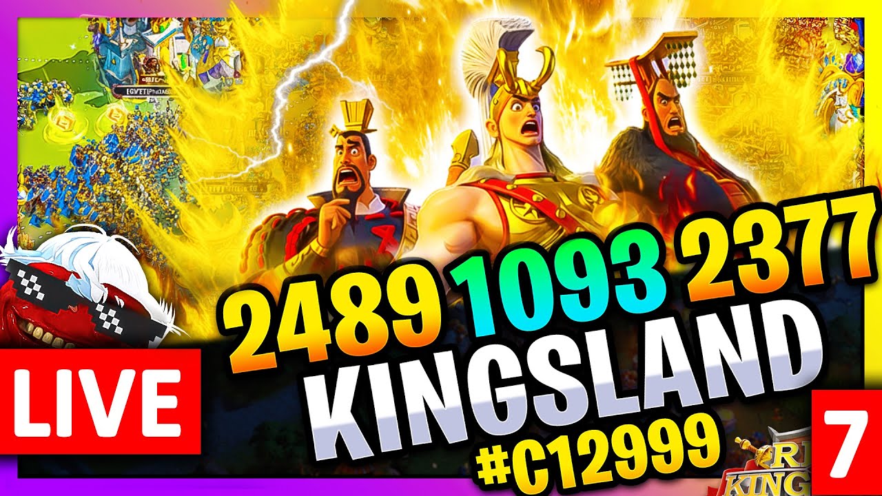 KINGSLAND: 2489 vs 1093 & 2377 vs Water 🔥 LIVE! 🔴 #C12999 (7)