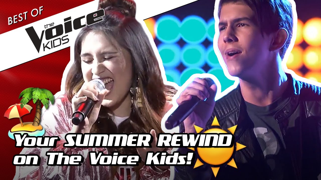 TOP 10 | Best SUMMER SONGS in The Voice Kids! ☀️🏖