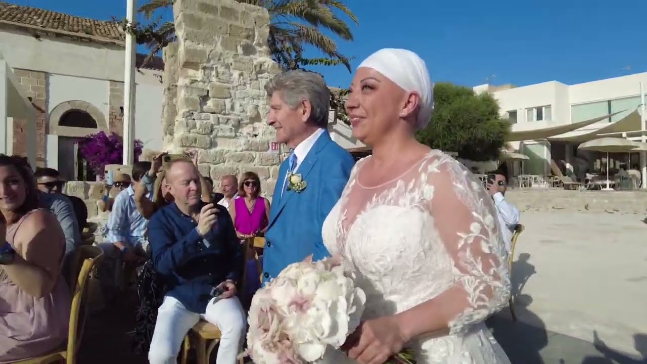 Le nozze di  Federica e Samuele a Favignana