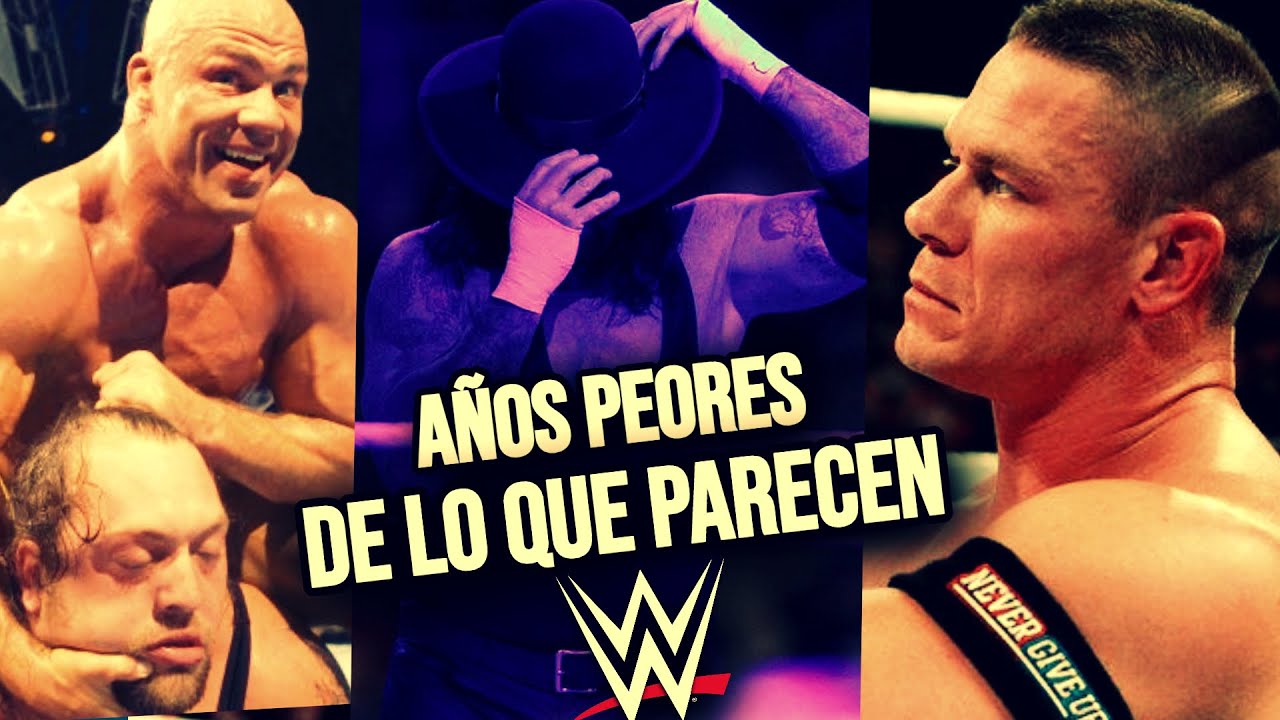 AÑOS QUE FUERON PEOR DE LO QUE RECUERDAS EN WWE 😱