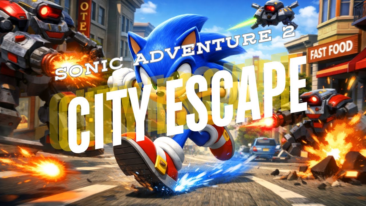 Sonic Adventure 2 - City Escape (Ultimate remix) 🎶🎶