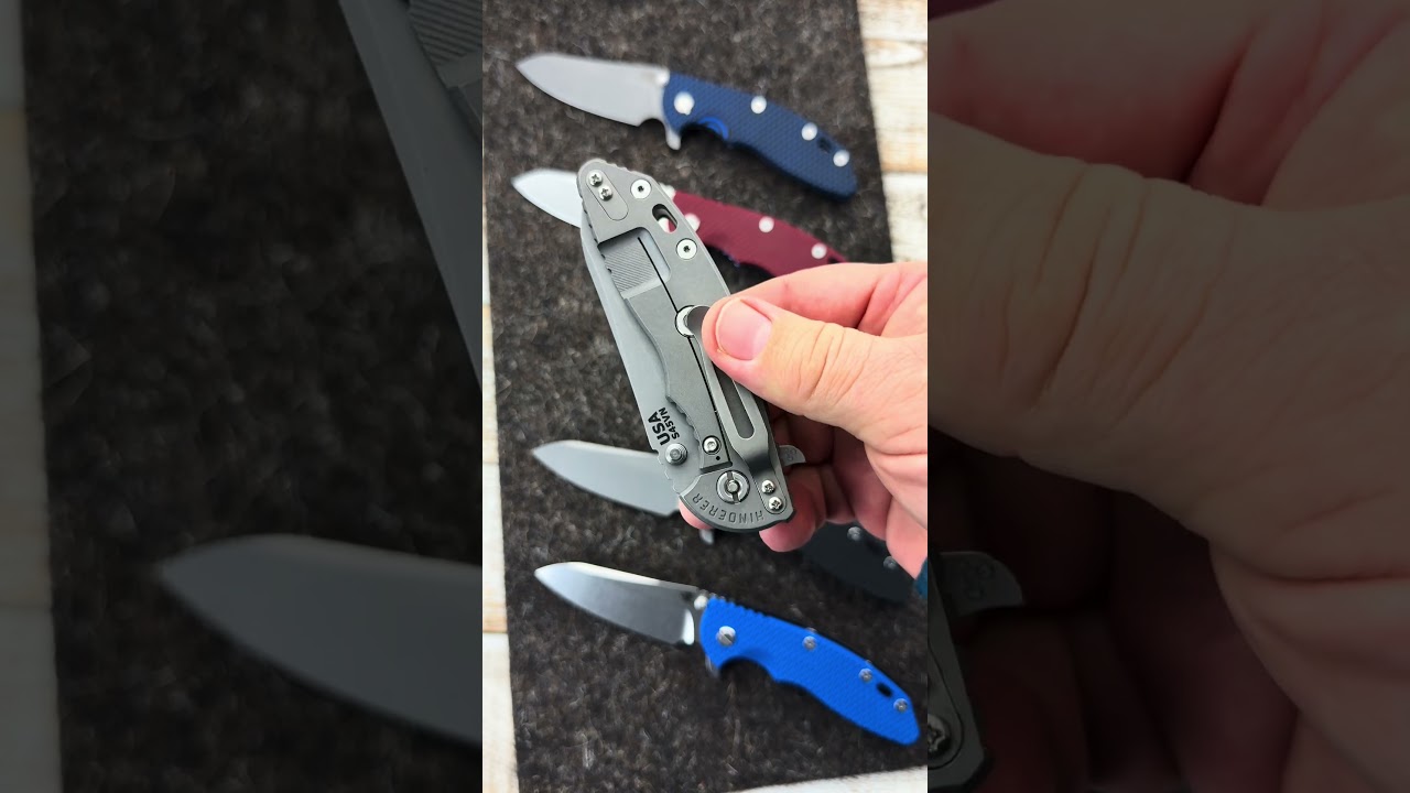 Hinderer XM-18 3.5 Sheepsfoot - Many Colors Available at GPKNIVES.com! 