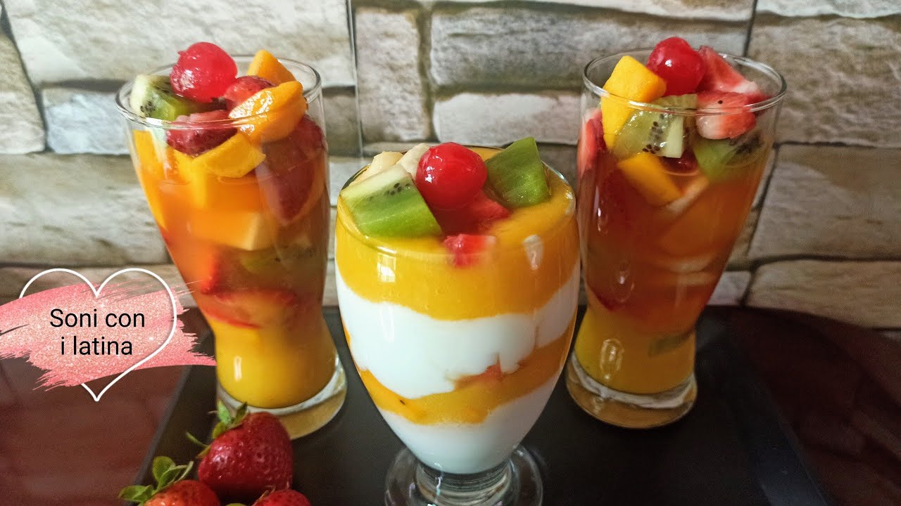 MACEDONIA DE FRUTAS. DESAYUNO O POSTRE TU DECIDES | Soni con i latina