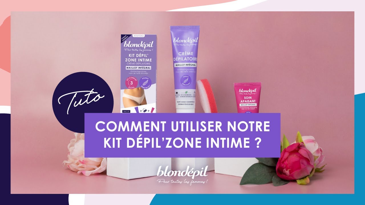 Tuto Blondépil : comment utiliser notre kit dépil’ zone intime