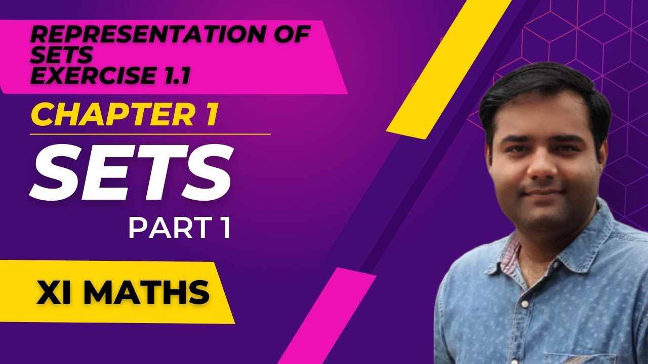 #class 11th | #maths  | #chapter1 | #sets  | #part1 | #exercise1 .1 | Representation of SETS