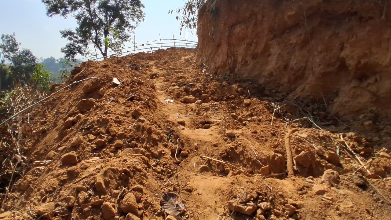 Nungsiekpunji to Muolnuom road renewal ..Siem zawh vangvang eitai ✨️👌🥰