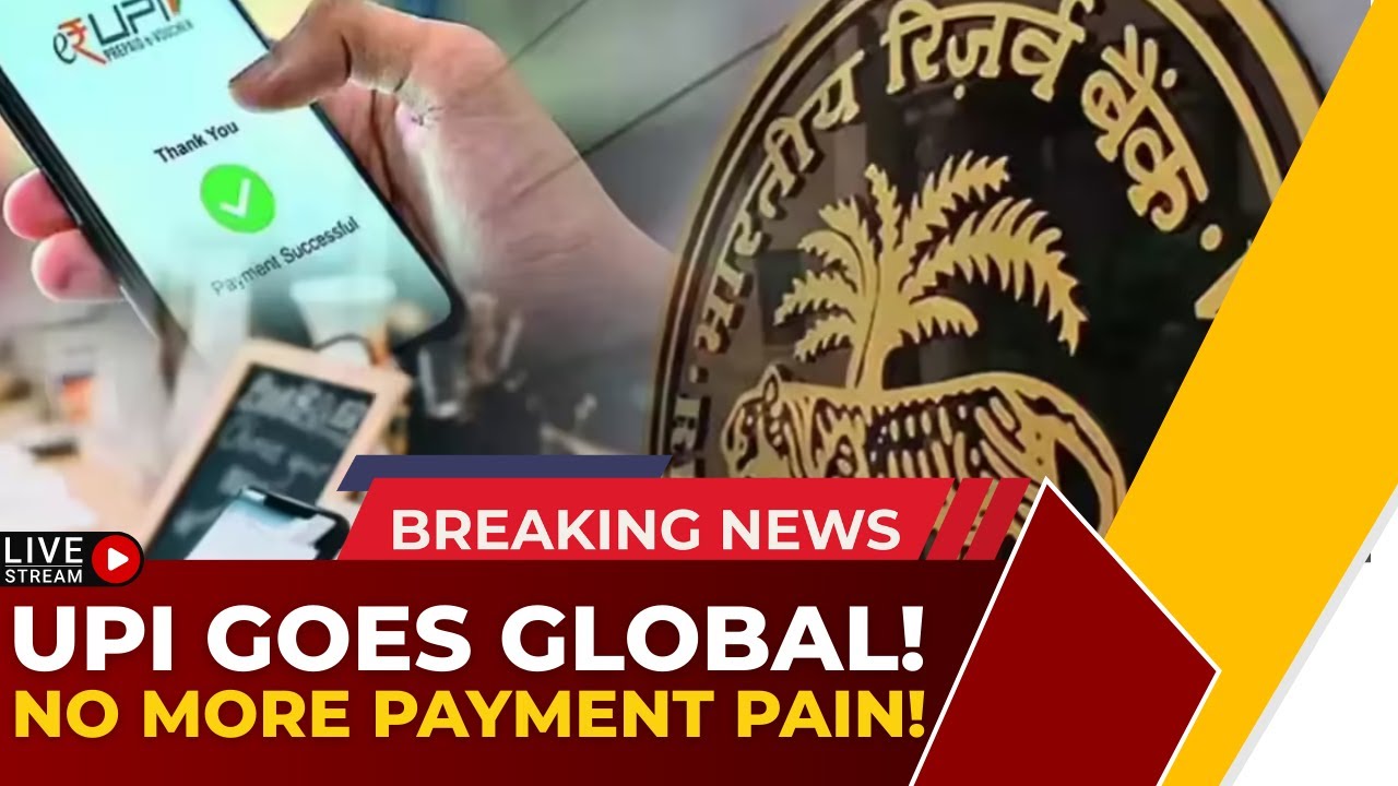 UPI Goes Global! RBI & ECB Start Work to Link UPI With Europe&rsquo;s TIPS | Breaking News | ET Now