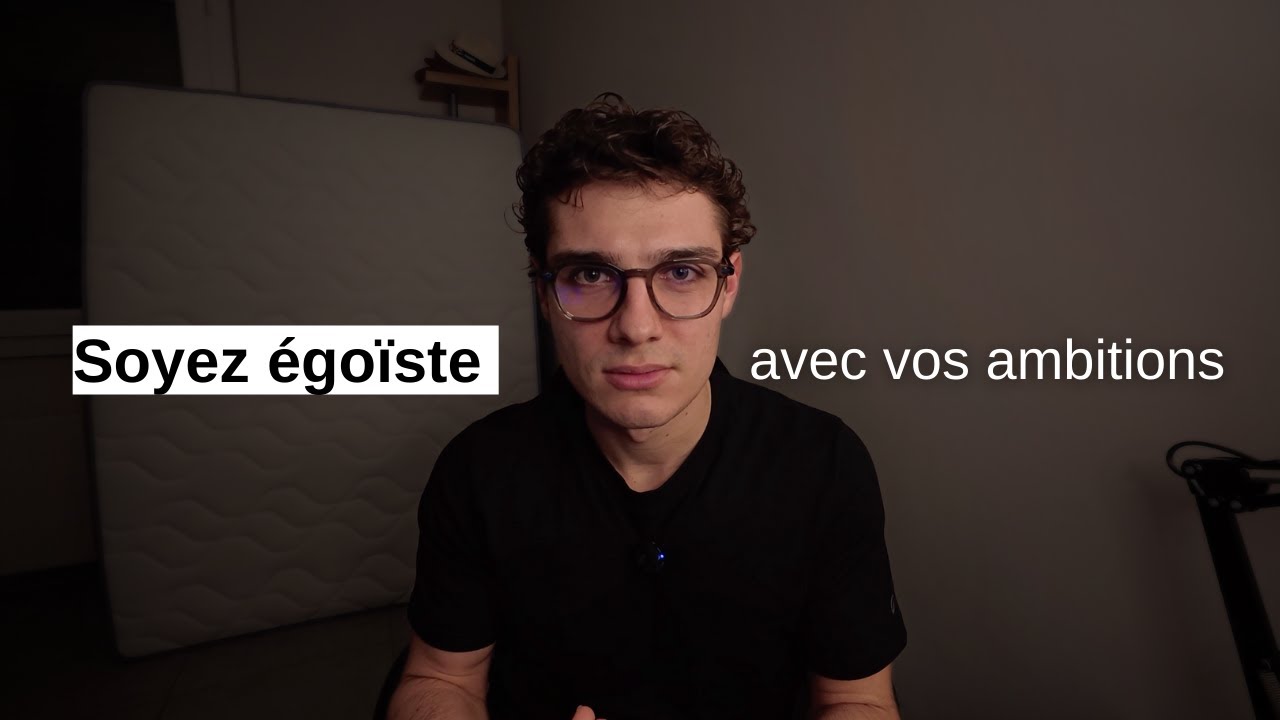 Comment utiliser l'égoïsme pour se libérer du regard des autres (cours)