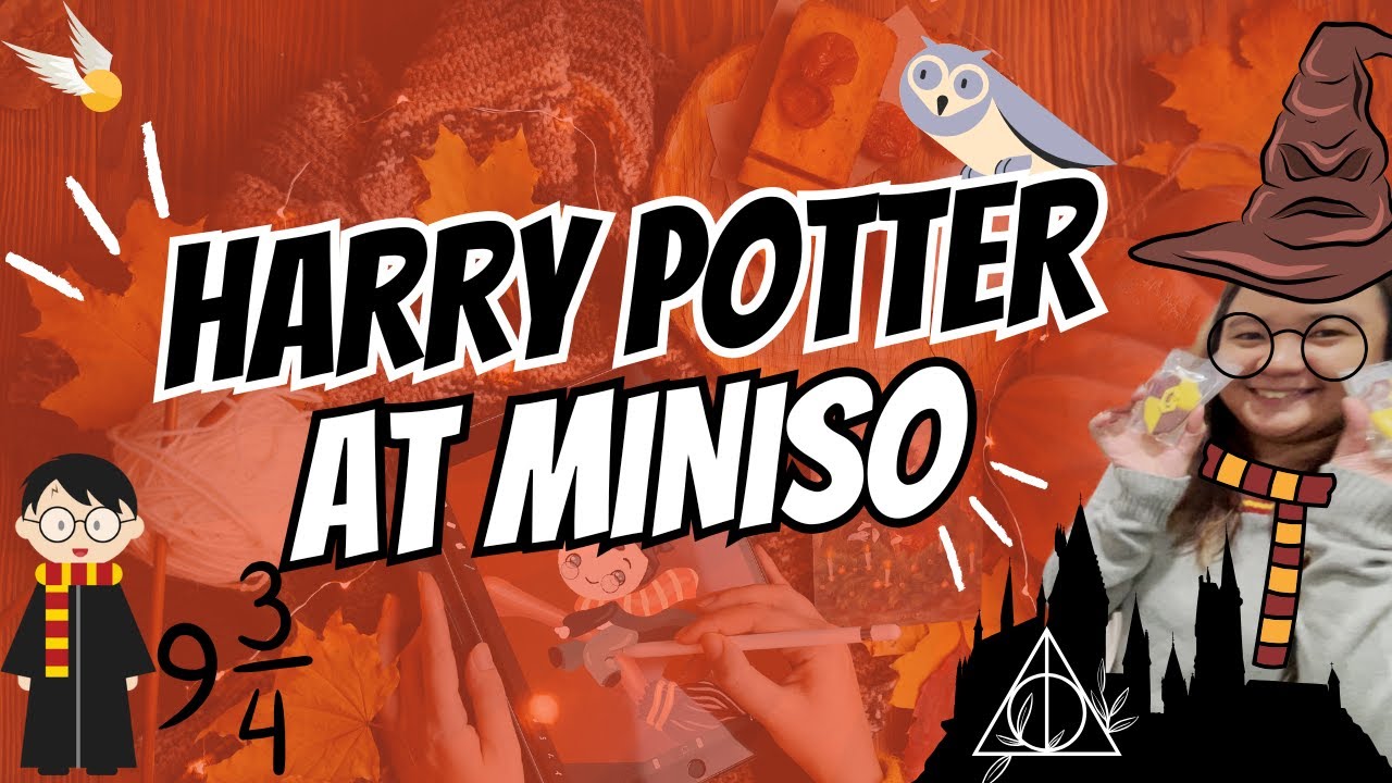 Unboxing the Magic: Harry Potter x MINISO at SM North Edsa! (Escape Bin)