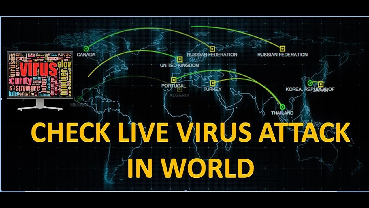 Live ransomware attack in the world