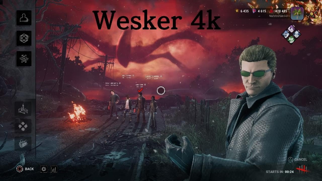 Wesker 1st time