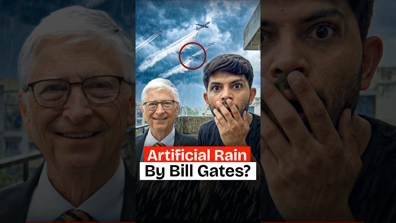 Bill Gates & Delhi Rain&hellip; Reality or Myth? #billgates #delhi #rain