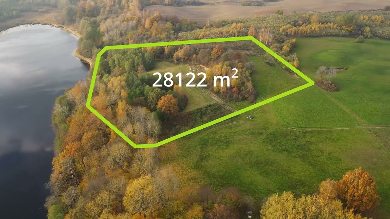 Działka z linią brzegową na Warmii - piękne siedlisko nad jeziorem Litwa