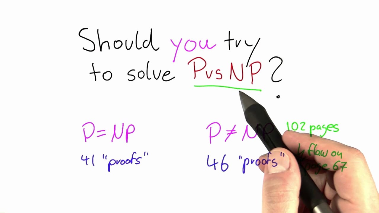 Should You Try To Solve P Vs NP? - Intro to Theoretical Computer Science