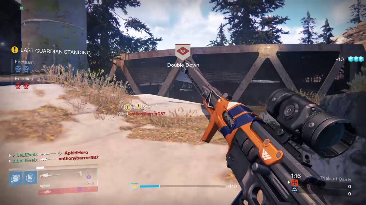 Destiny - Trials Revive Sniping Fun