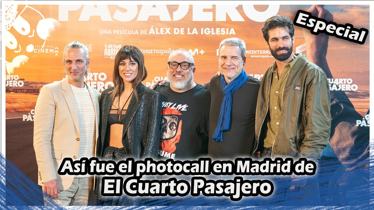 El 4 pasajero : Álex de La Iglesia, Blanca Suárez, Ernesto Alterio, Alberto San Juan y Rubén Cortada