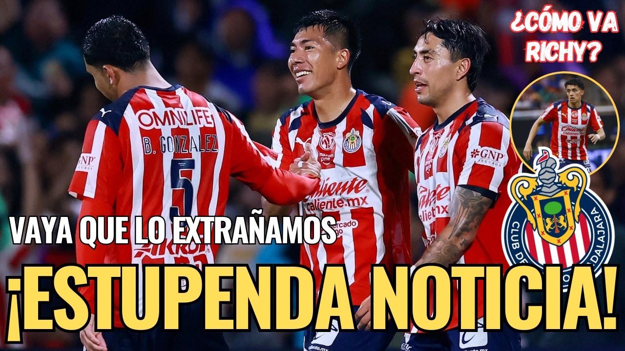 🔥 &iexcl;NOTICIAS CHIVAS: Por fin una POSITIVA, se ACERCA el REGRESO de Omar GOVEA! &iquest;C&oacute;mo VA LEDEZMA? 🔥