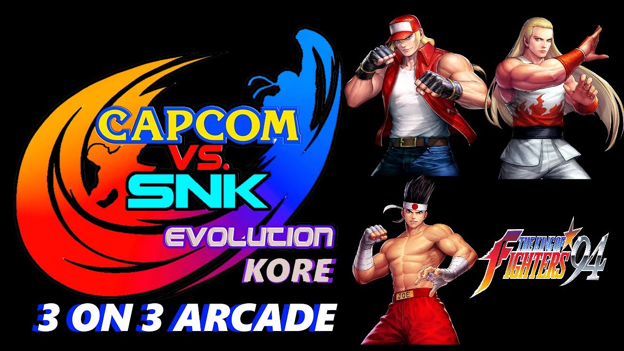 Fatal Fury Team - KOF 94' Special Arcade Playthrough - CAPCOM VS SNK EVOLUTION KORE