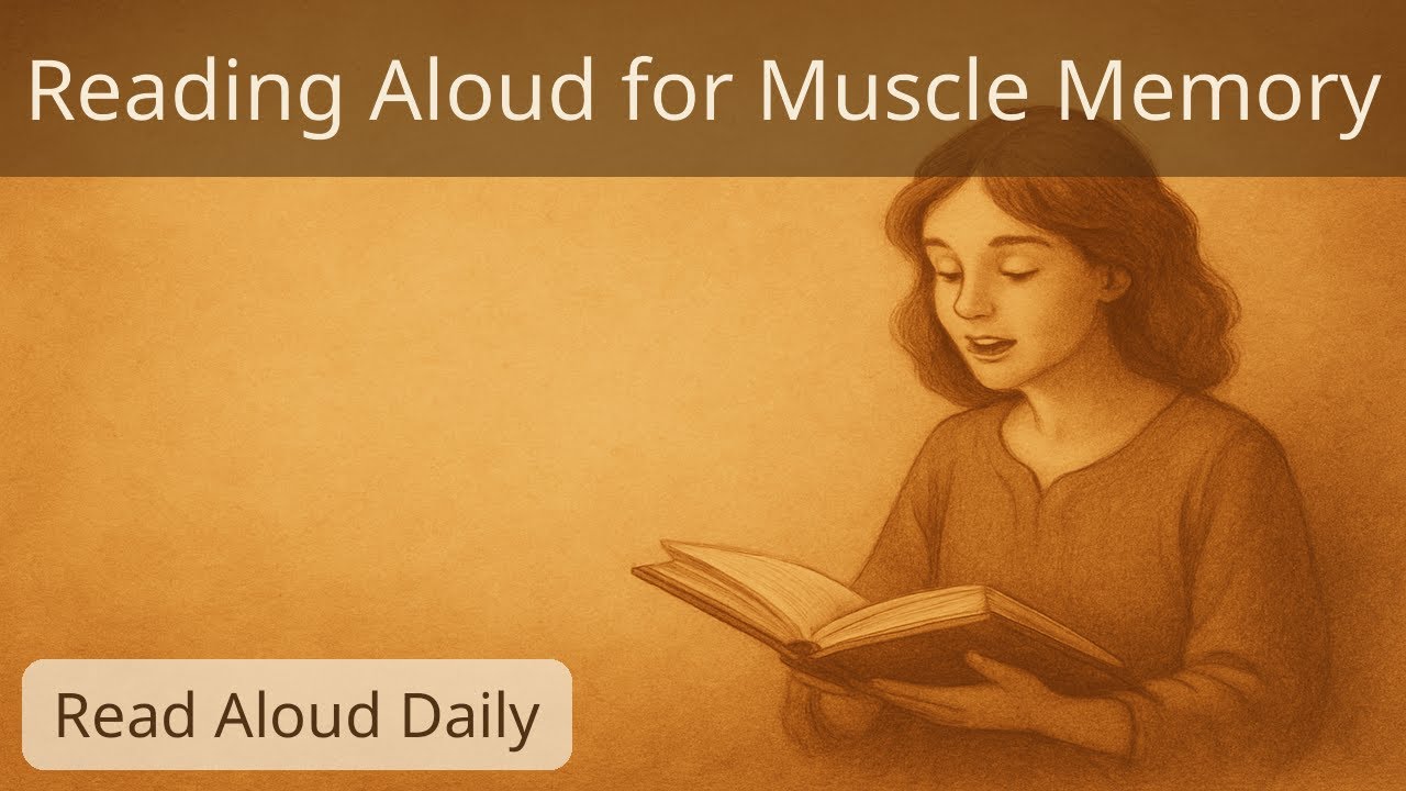 Reading Aloud for Muscle Memory | ESL Read-Aloud for Beginners