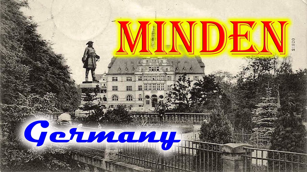 Old photos of Minden, North Rhine-Westphalia Alte Fotos Minden, Nordrhein-Westfalen, Deutschland