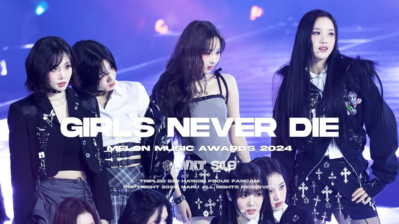 [4K] 241130 'Girls Never Die' 트리플에스 하연 직캠 tripleS HAYEON fancam | MMA2024