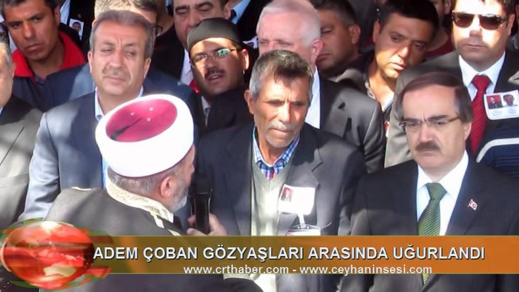 ceyhan şehit adem çoban cenaze töreni 2014
