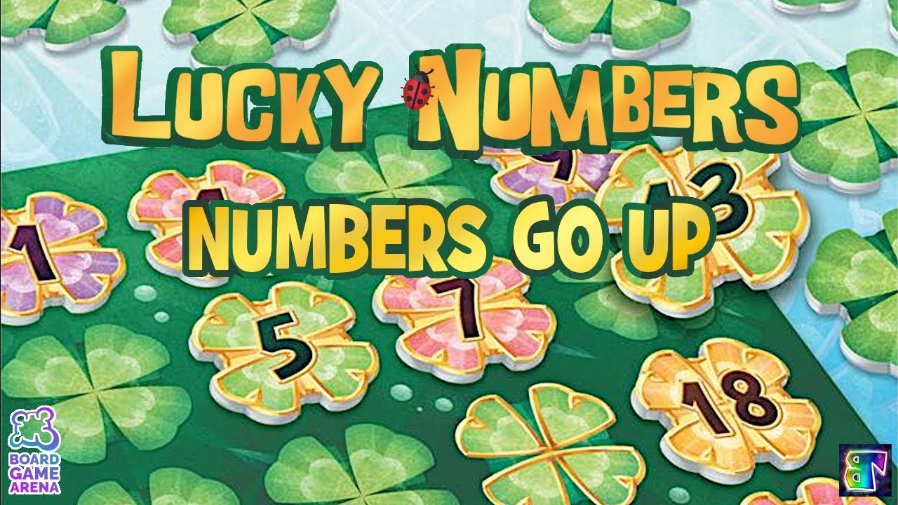 Lucky Numbers Board Game #1 : NUMBERS GO UP | 3 Player