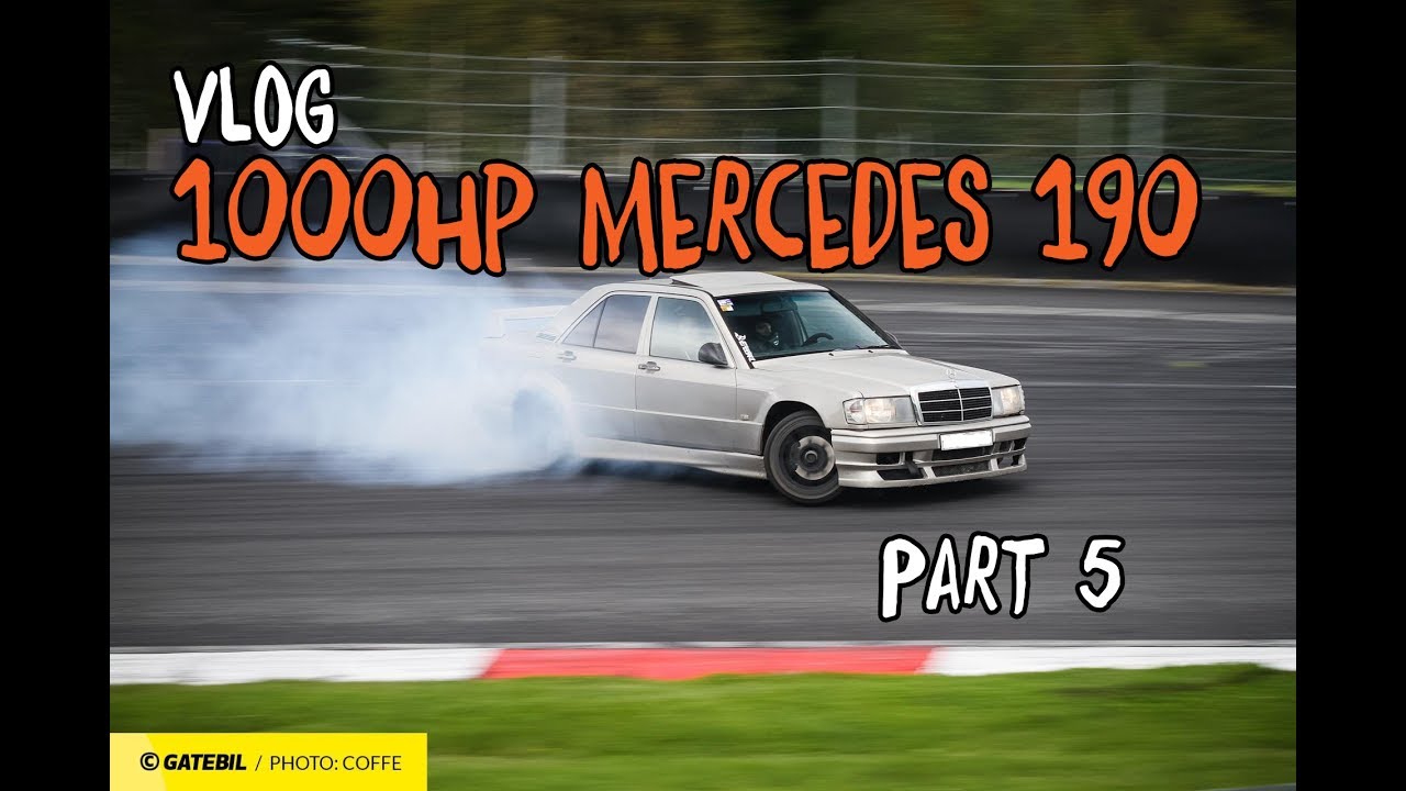 Mercedes 190E V8 Turbo 1000hp - Vlog #005
