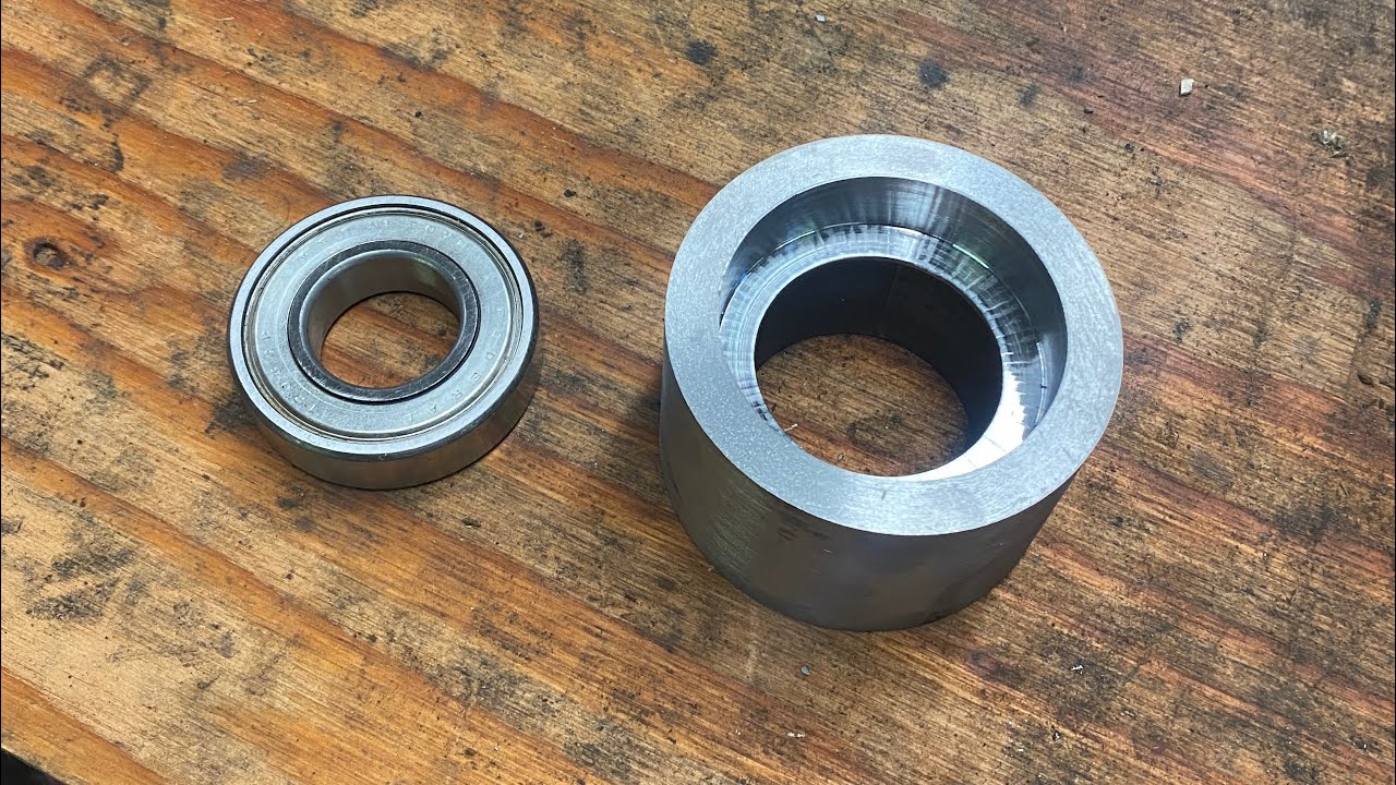 Machining a bearing carrier