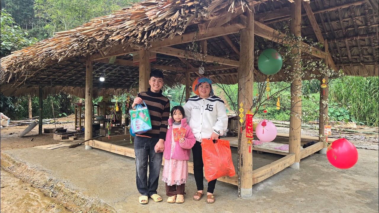 FULL VIDEO - Linh Dan's 25-day Lunar New Year holiday and heartwarming family meals with Thanh.