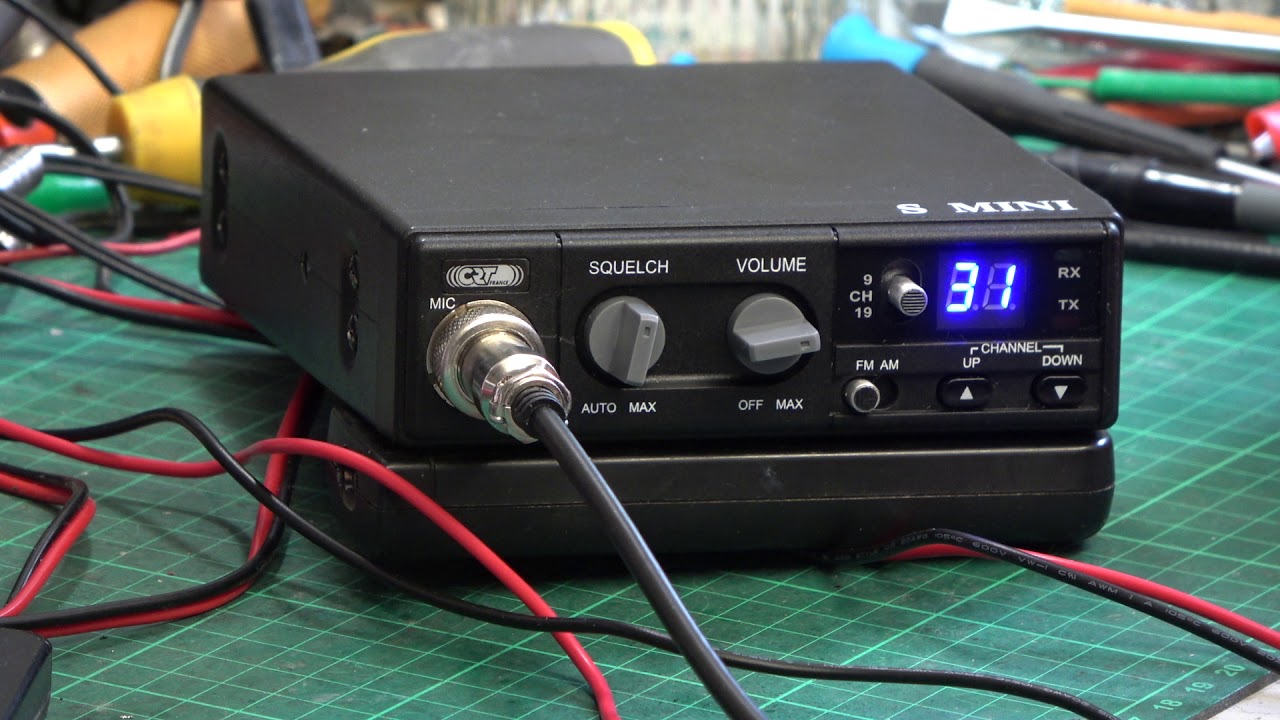 CRT S-mini V3 UK CE-MultiNorm CB radio (mobile) - On The Air test