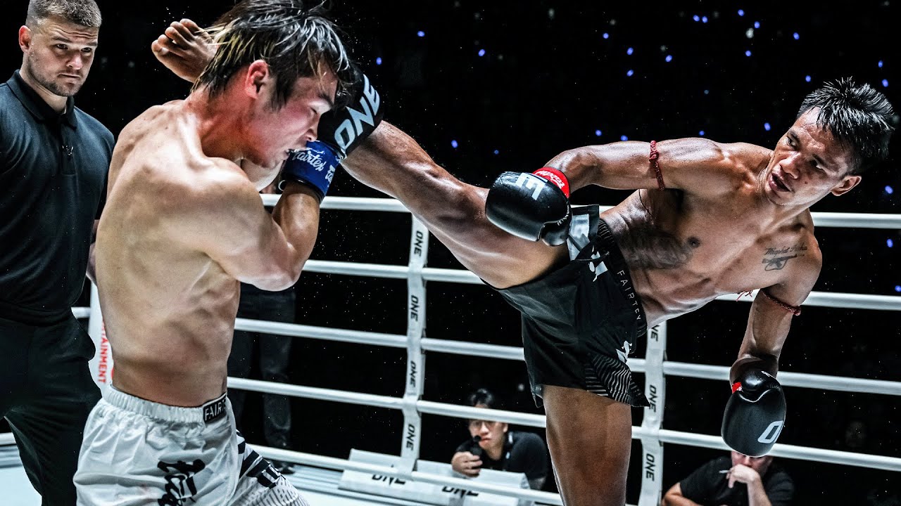 Шэдоу против Лю Мэнъяна | Полный бой по кикбоксингу | ONE Friday Fights 126