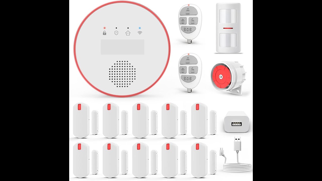 YISEELE Wi-Fi Alarm System (English,YX-800) - How to connect Wi-Fi to APP