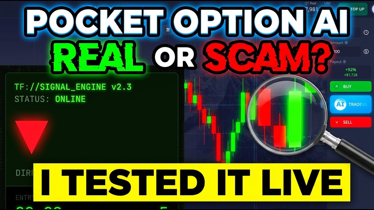 Я тестировал ИИ-бота Pocket Option в прямом эфире 30 дней | Вся правда как она есть