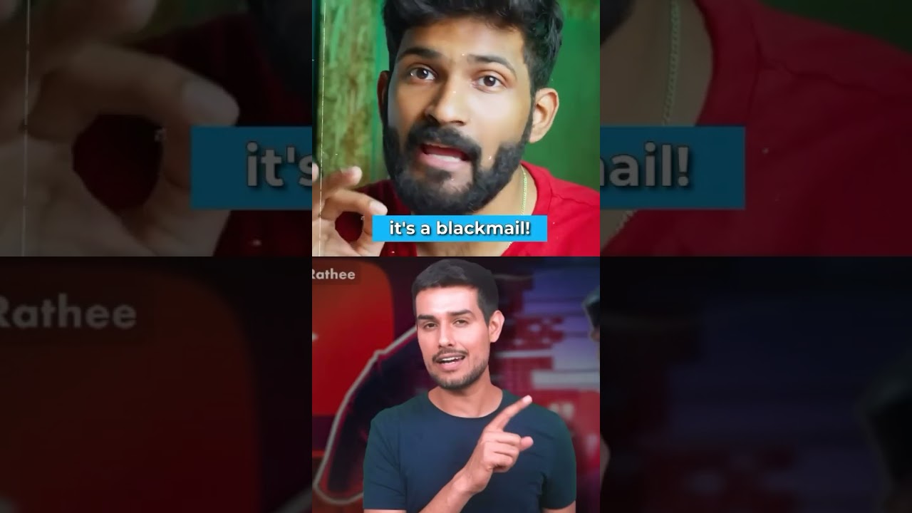 Godi youtuber vs Dhruv rathee on farmer protest ।। #shorts #farmerprotest