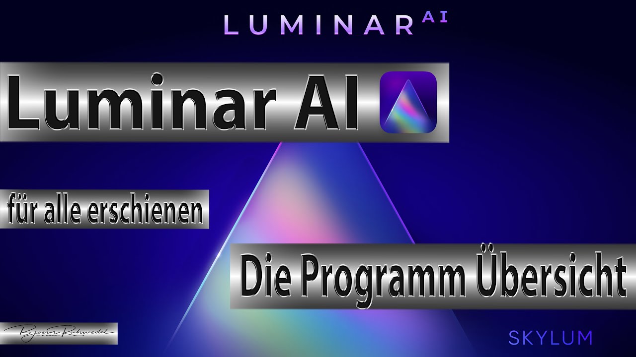 Luminar AI - für alle erschienen - Die Programm Übersicht