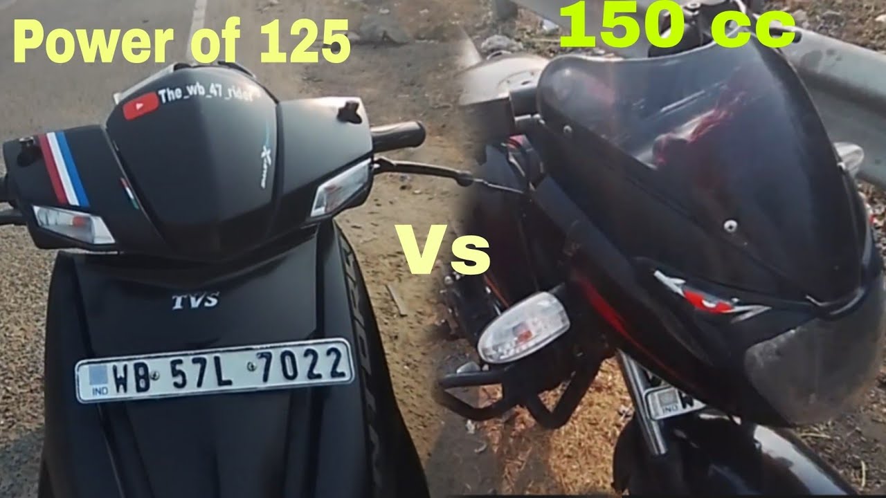 Ntorq 125 vs Pulsar 150 —Compare race 🔥 power Difference test