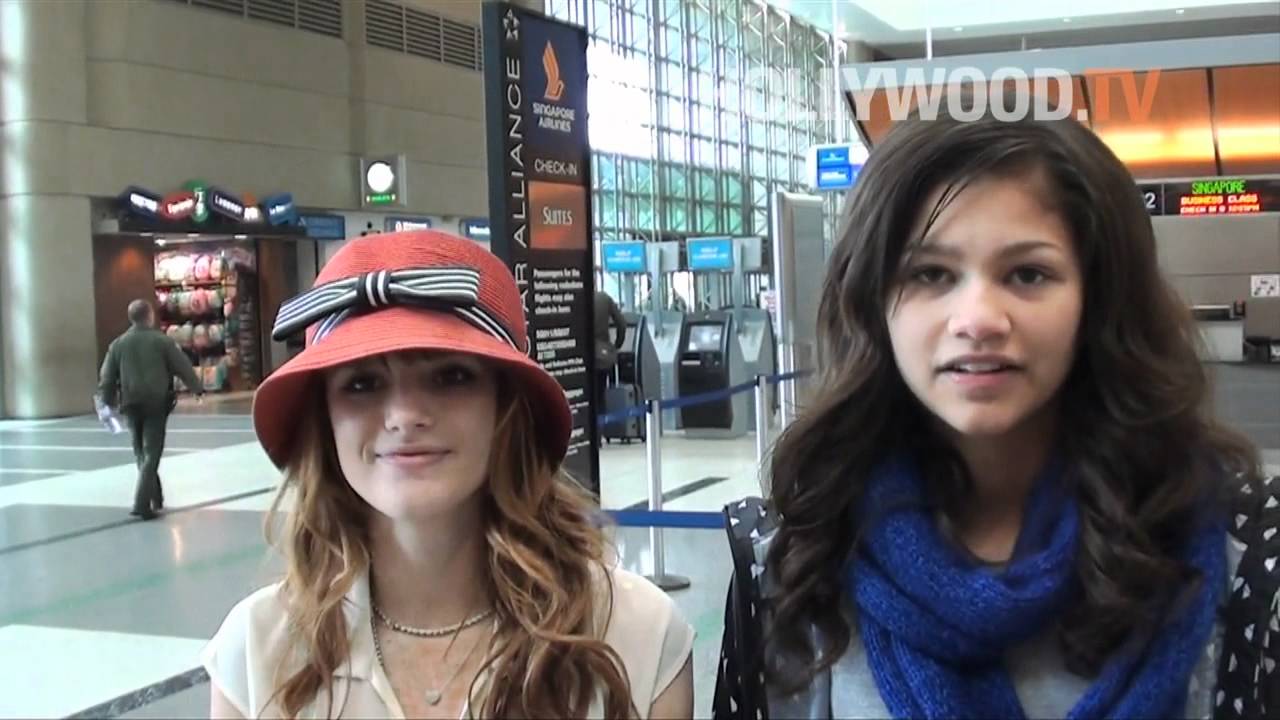 Bella Thorne and Zendaya Coleman head to Dubai