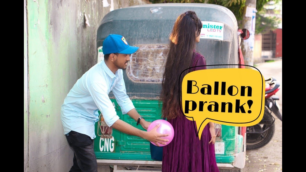 Funny ballon prank !  New Prank Video 2019