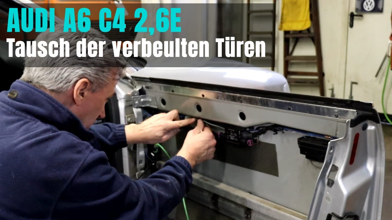 Türen austauschen am Audi A6 C4