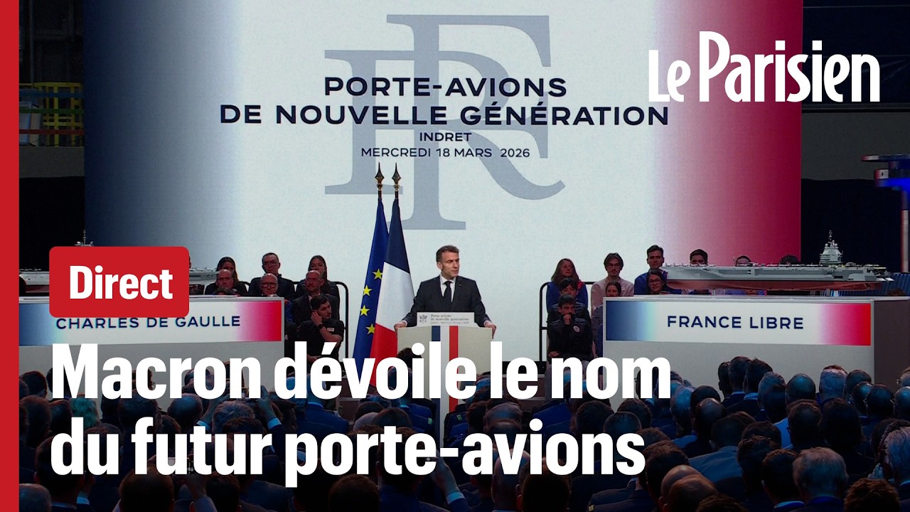 DIRECT. Porte-avions nouvelle génération, suivez la visite d’Emmanuel Macron chez Naval group prè...
