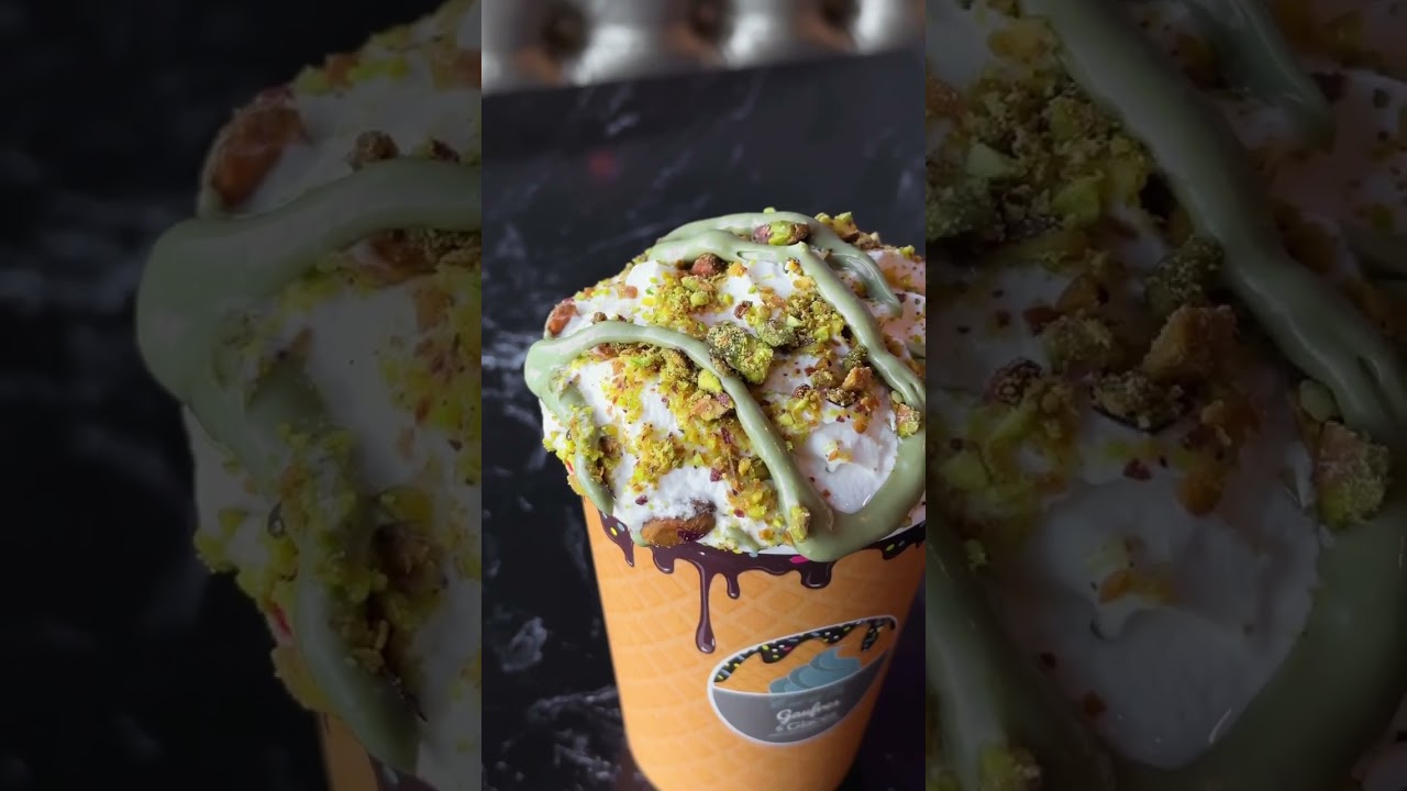 Viral pistachio hot chocolate #foodie #tasteofcanada #dessert #canadiancity #sweetfood #food