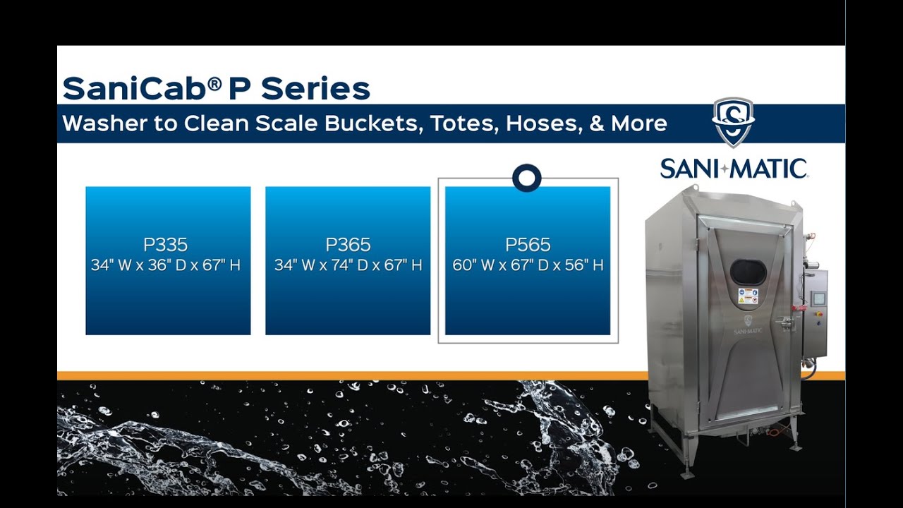 SaniCab® P Cabinet Washer