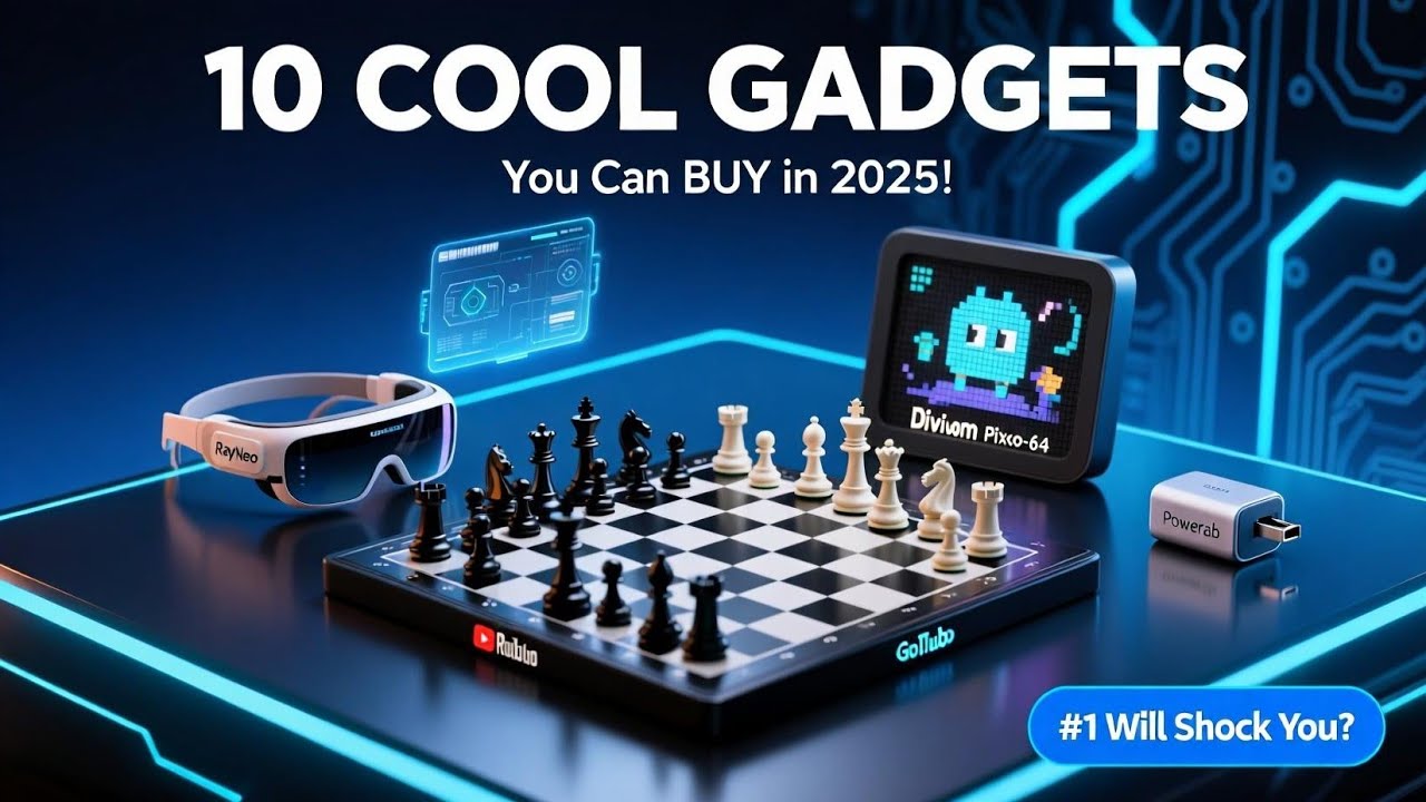 10 Cool Gadgets You Can Actually Buy in 2025