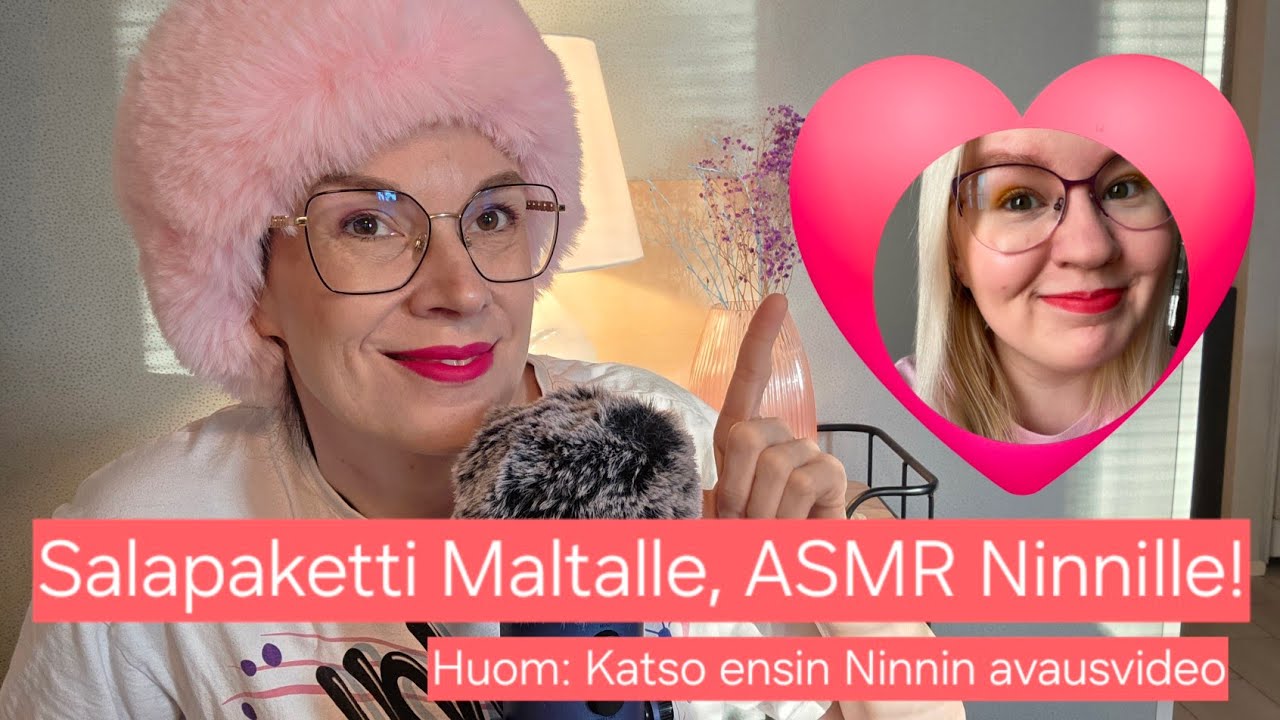 ASMR SUOMI / Salapaketti Maltalle!!! 