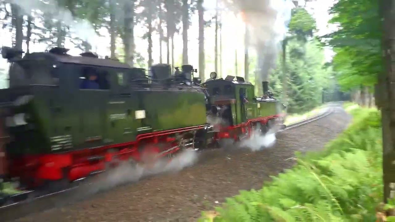 Eisenbahn-Sommer im Erzgebirge 2022 1/2