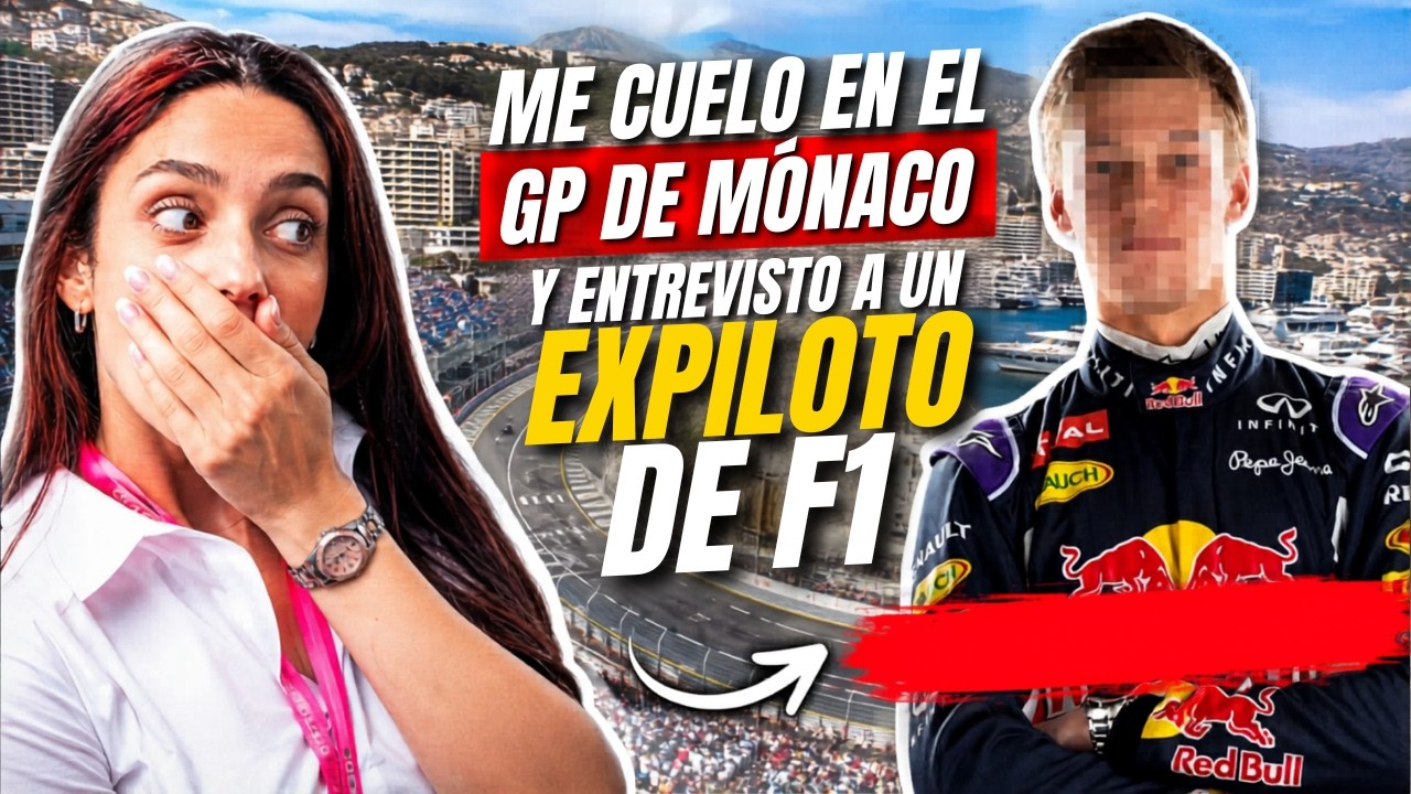 Me cuelo en el GP de M&oacute;naco y entrevisto a un expiloto de F1🫢