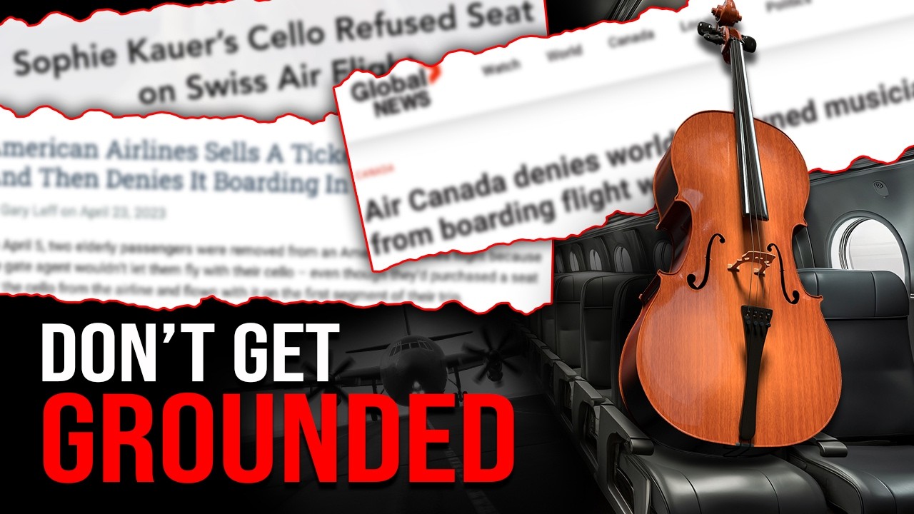How To Fly With a Cello WITHOUT Misery